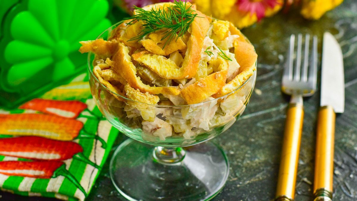 Salad “Idyll” – a great recipe for any holiday