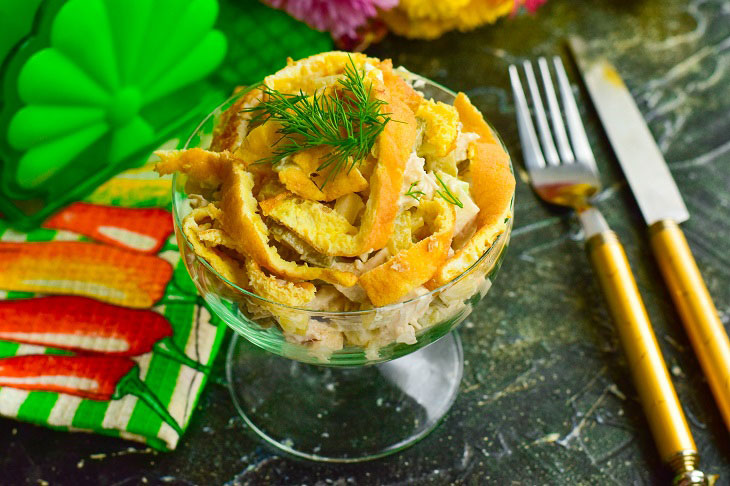 Salad "Idyll" - a great recipe for any holiday