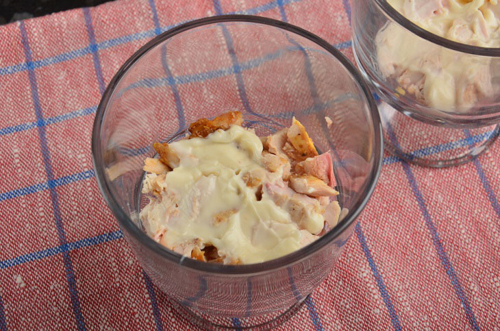 Salad "Isabella" with Korean carrots - simple and festive