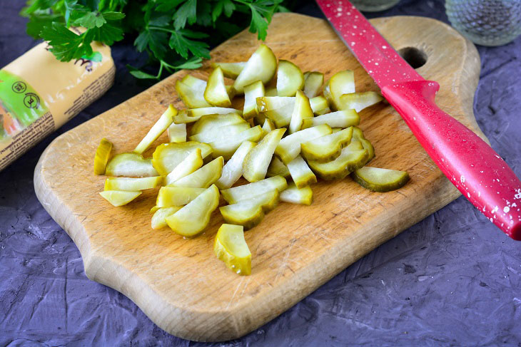 Salad "Passenger" - a delicious recipe from available products