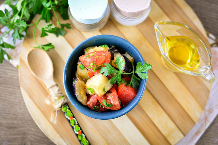 Salad "Lazzat" - a delicious and healthy recipe