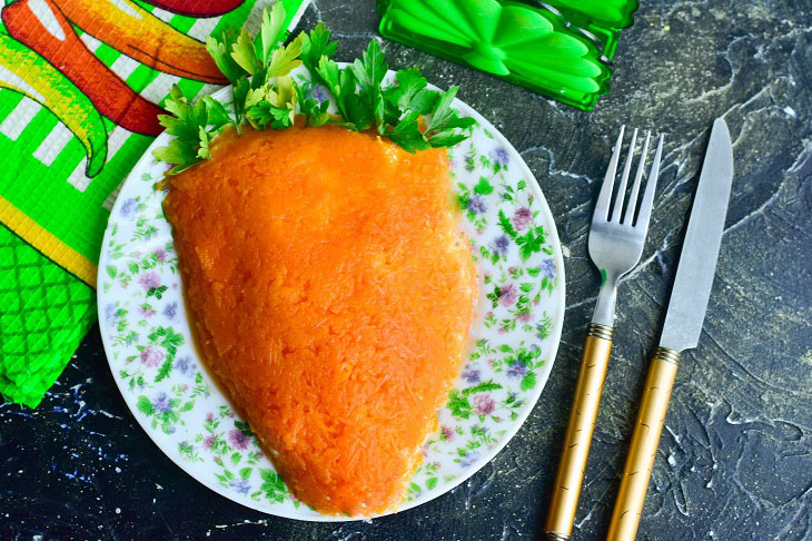 Salad "Carrot" - an interesting and festive recipe