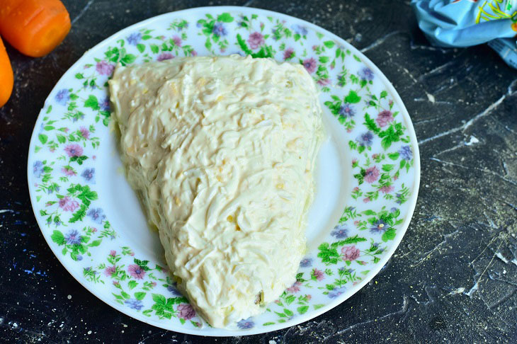 Salad "Carrot" - an interesting and festive recipe