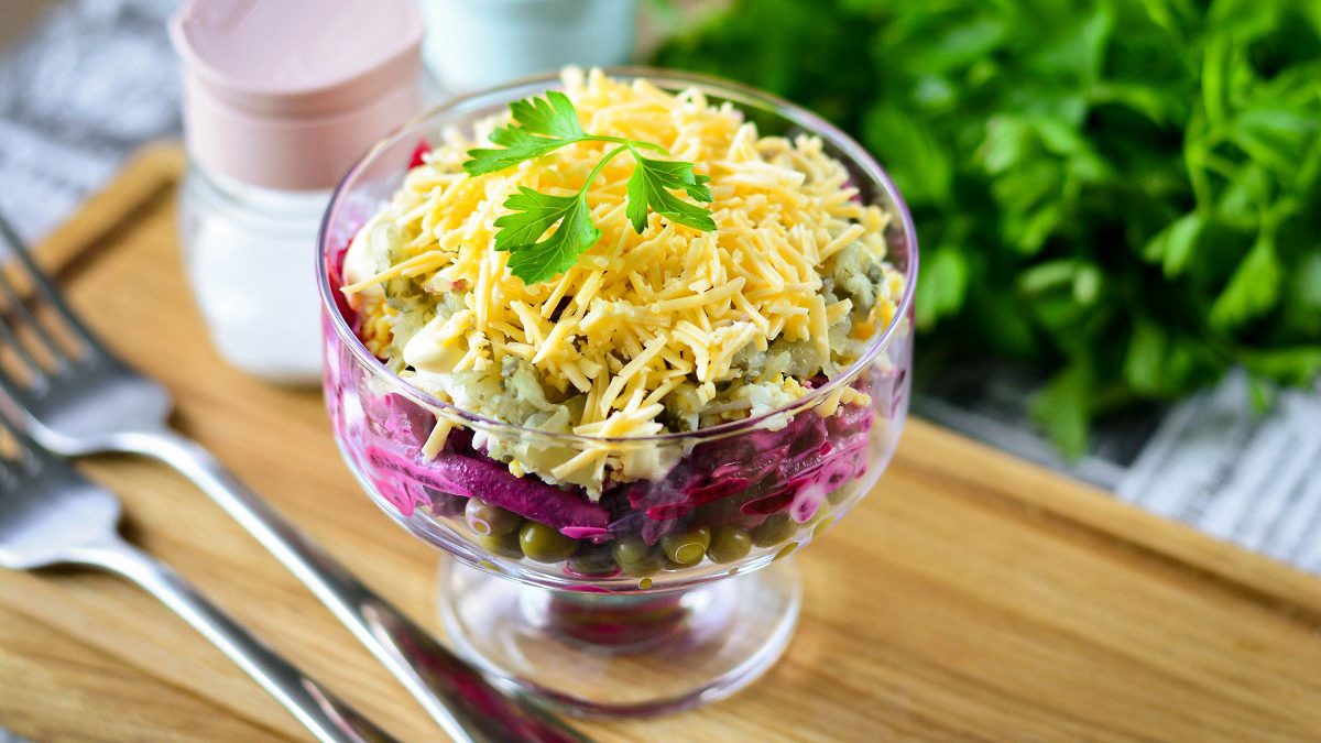 Salad “Prostushka” – festive and tasty