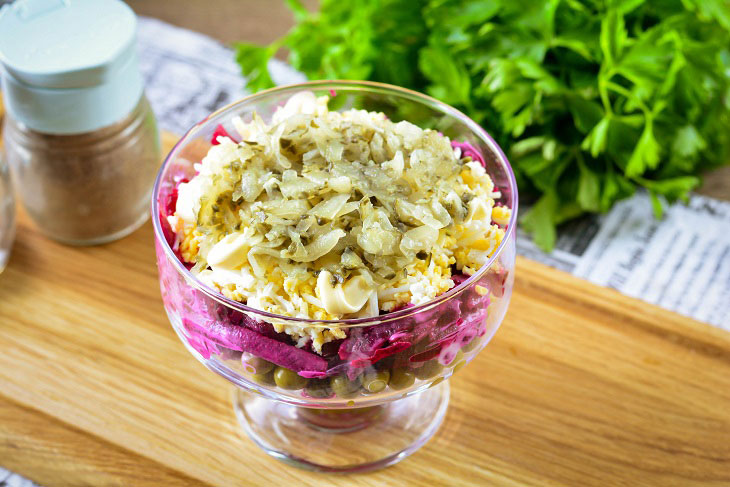 Salad "Prostushka" - festive and tasty