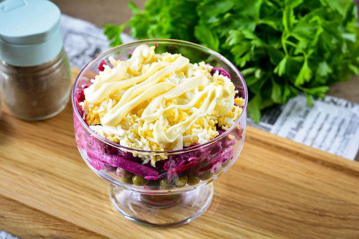 Salad "Prostushka" - festive and tasty