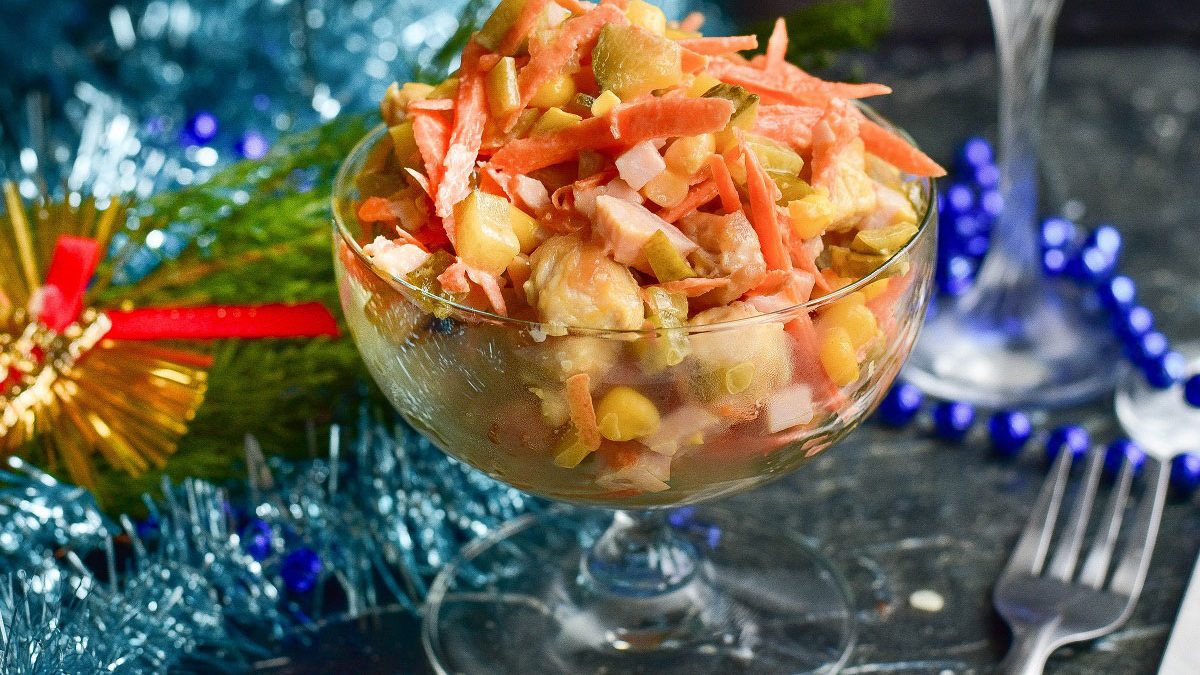 Salad “Charodey” – delicious, beautiful and festive