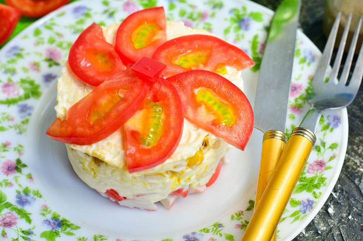 Salad "Red Maiden" - a budget recipe for the festive table