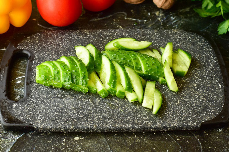 Batumi salad - beautiful and tasty vegetable salad