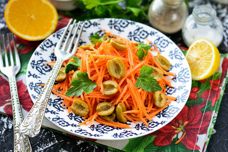 Moroccan carrot salad - it will be the highlight of your dinner