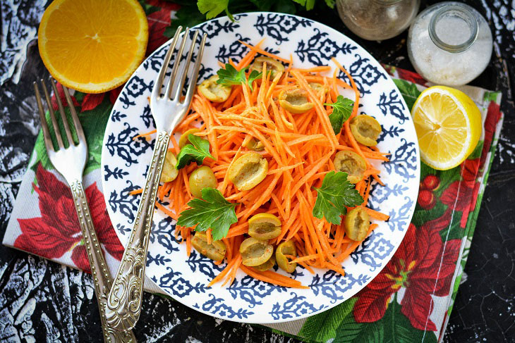 Moroccan carrot salad - it will be the highlight of your dinner