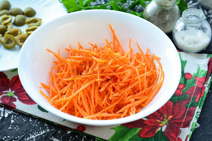 Moroccan carrot salad - it will be the highlight of your dinner