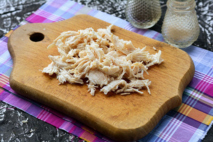 Salad "Hawaiian" with chicken and pineapple - this recipe is sure to come in handy