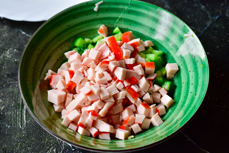 Salad "Alenka" - a simple recipe for every day and for a holiday