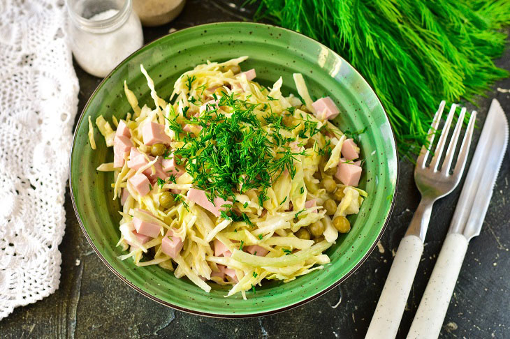 Salad "Dniester" - a delicious dish of simple products