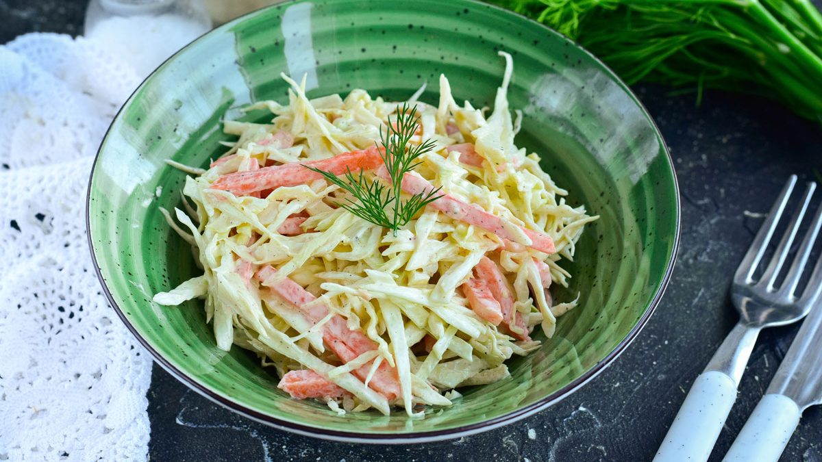 Salad “Cole Slow” – very healthy, unusual and tasty