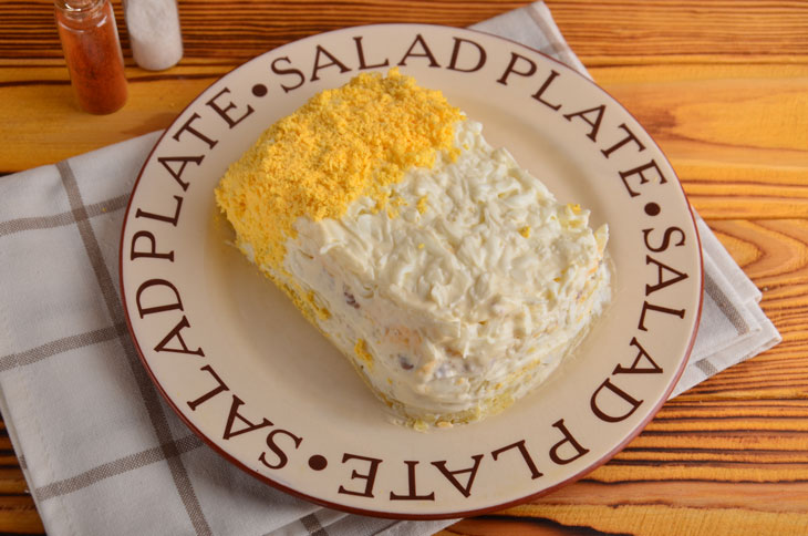 Salad "Calendar" on the New Year's table - unusual, beautiful and tasty