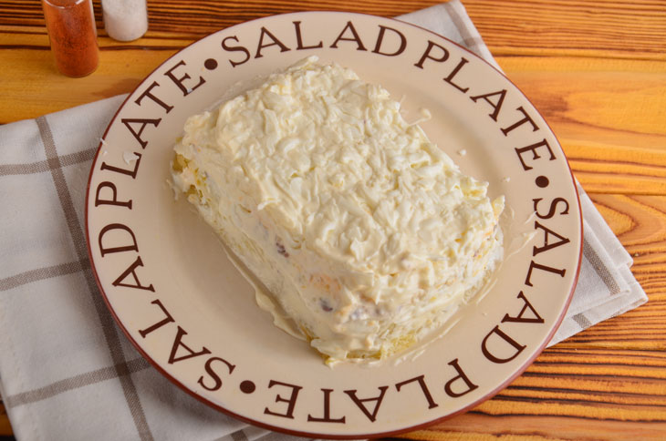 Salad "Calendar" on the New Year's table - unusual, beautiful and tasty