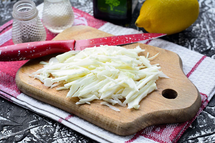 Salad "Brush" with cabbage and beets - it will become your favorite diet dish