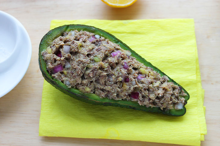 Avocado Tuna Salad - delicious, festive and easy to prepare