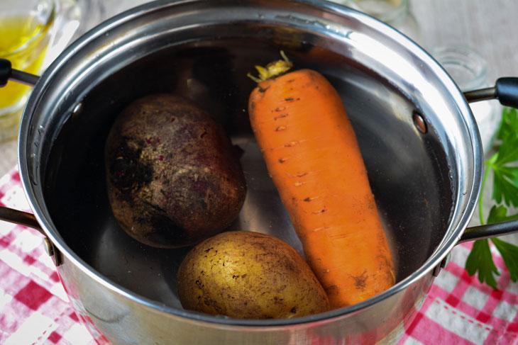 Vinaigrette with fresh cabbage - a simple recipe for your favorite salad