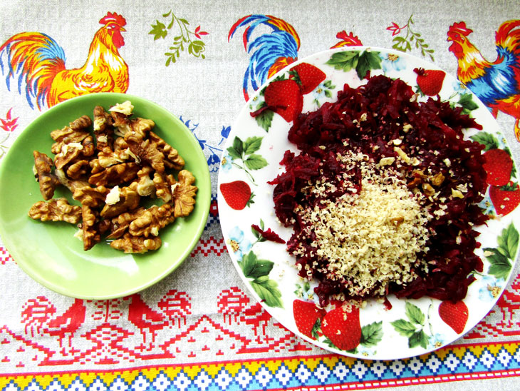 Salad "Autumn mood" - a lot of useful vitamins