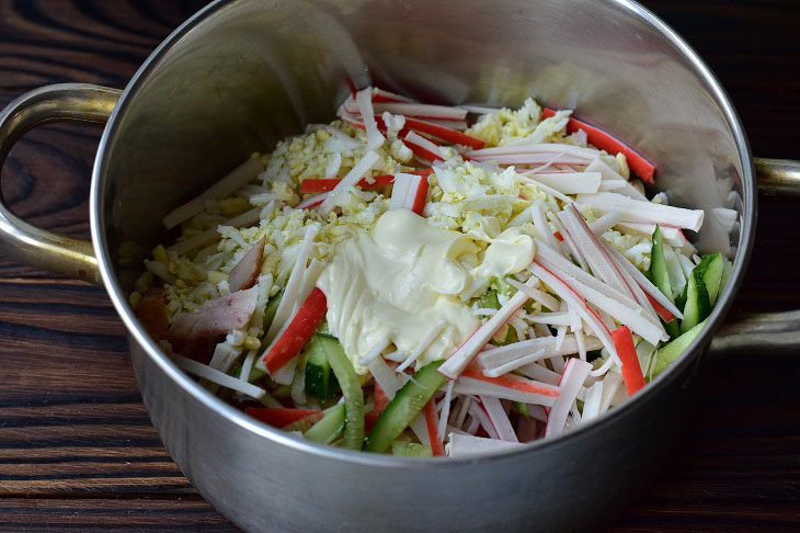 Salad "Mashenka" - it causes a sensation among the guests at the table