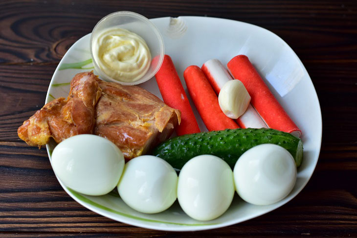 Salad "Mashenka" - it causes a sensation among the guests at the table