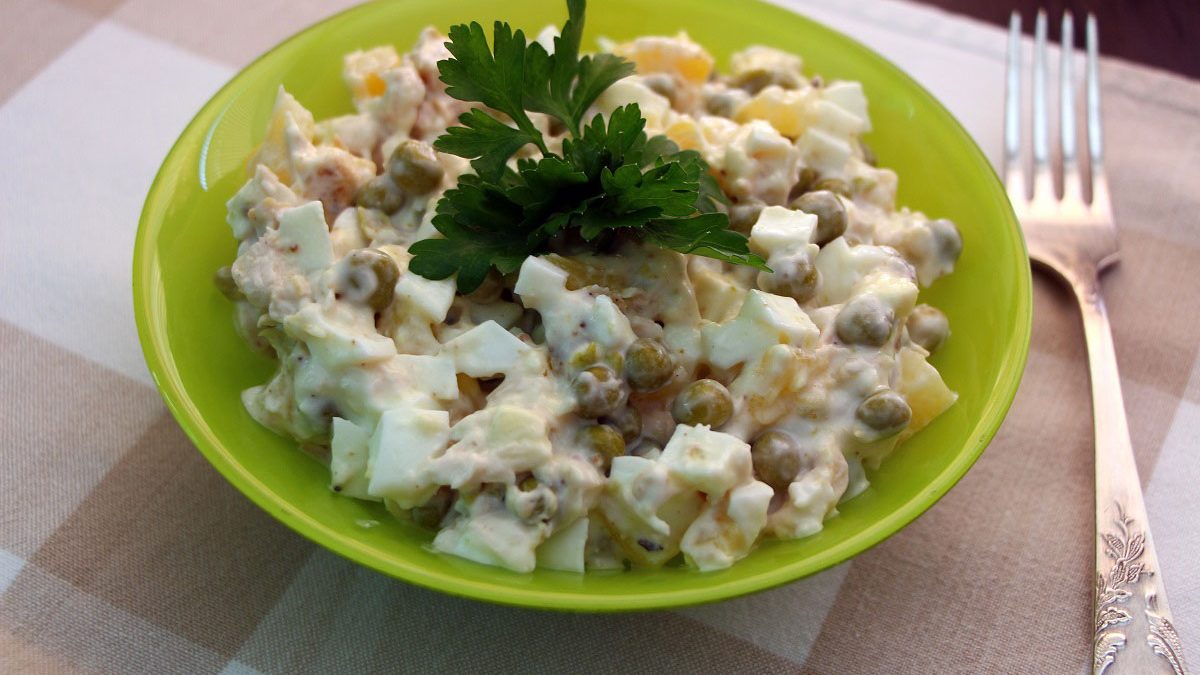 Salad “Latysh” – simple and tasty