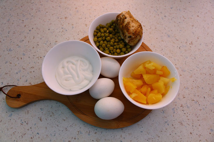 Salad "Latysh" - simple and tasty