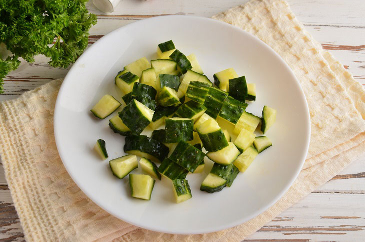 Shopska salad - a classic Bulgarian recipe