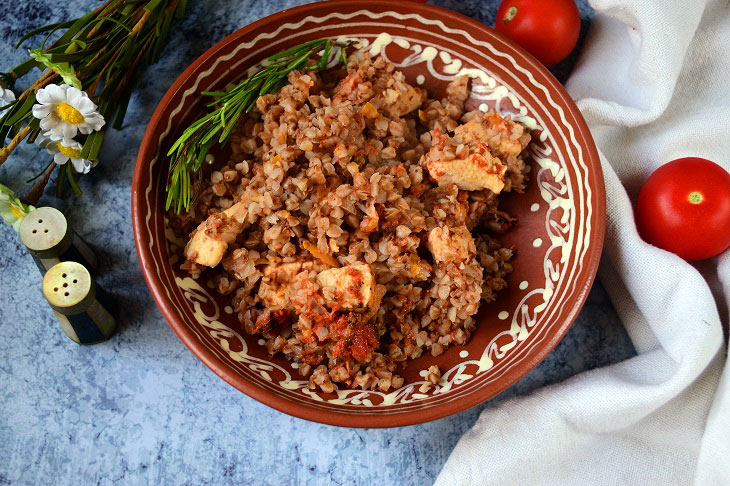 Merchant buckwheat with chicken - a delicious and healthy recipe