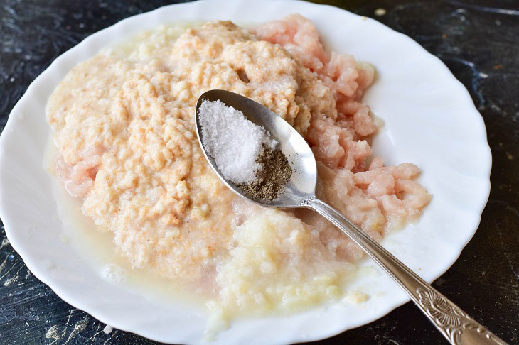 Cutlets "School" - so juicy and tasty