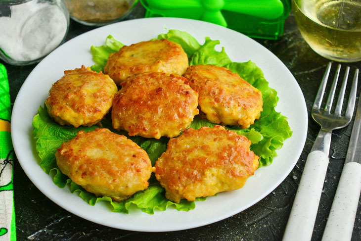 Mogilev cutlets - juicy and very tasty