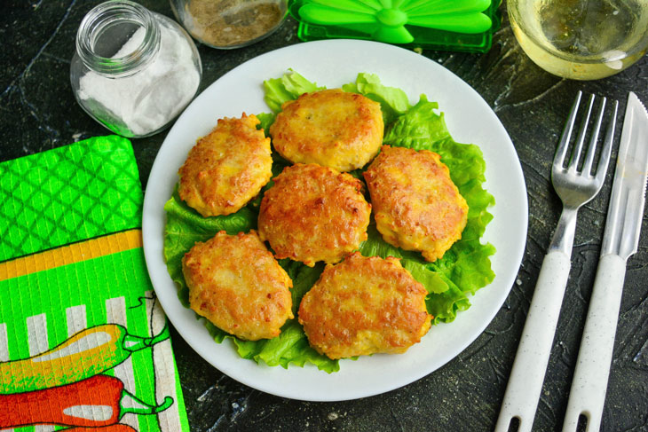 Mogilev cutlets - juicy and very tasty