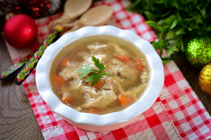 Jellied chicken thighs for the New Year - a great treat for loved ones and guests