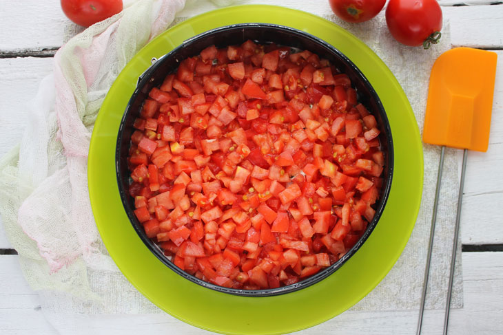 Salad "Red poppies" - surprisingly beautiful and very tasty