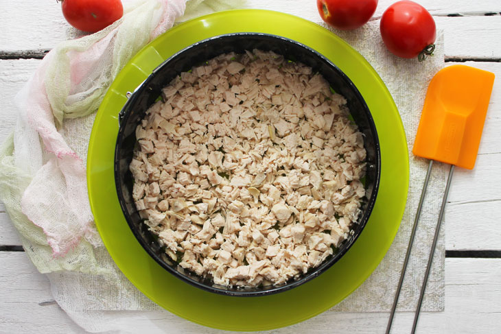 Salad "Red poppies" - surprisingly beautiful and very tasty