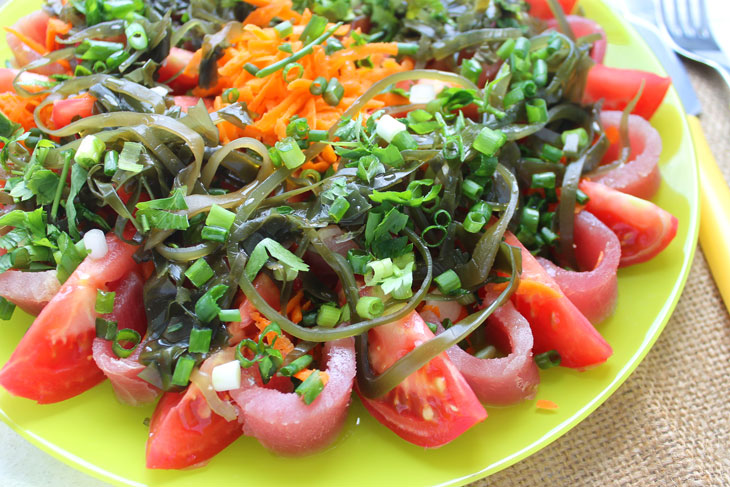 Salad "Laguna" - will surprise guests and diversify the festive menu