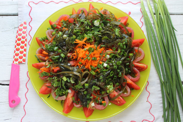 Salad "Laguna" - will surprise guests and diversify the festive menu
