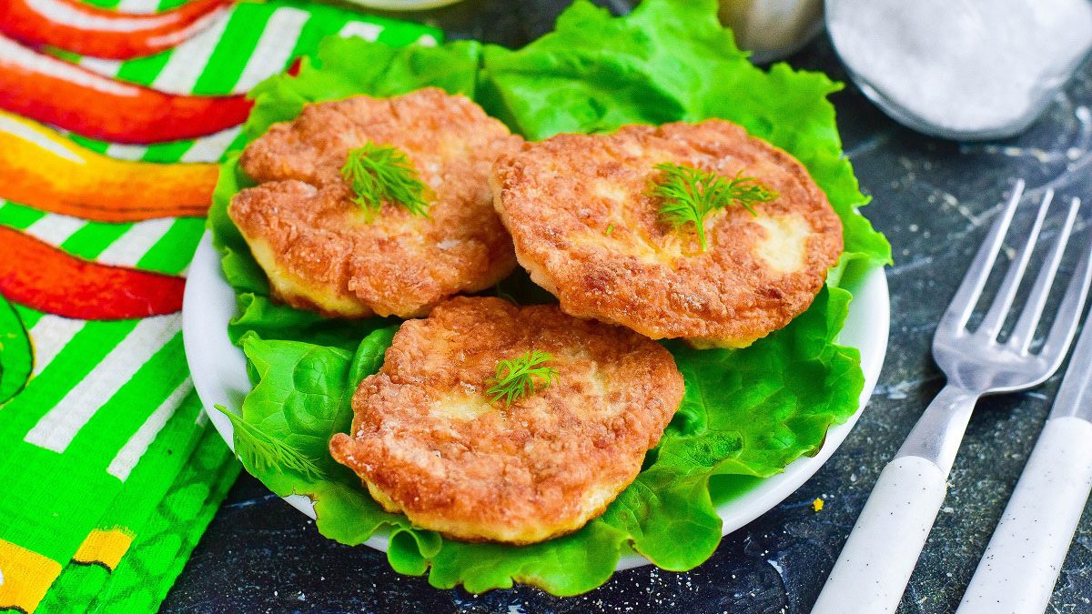Cutlets “Nezhenka” from chicken fillet – fast and tasty