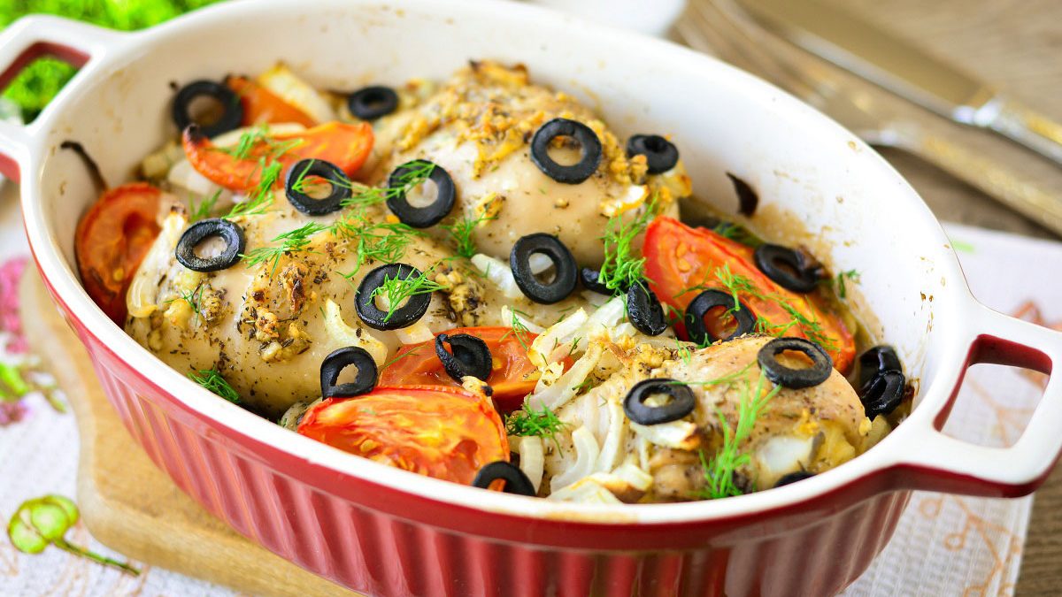 Provencal chicken in the oven – a hearty dish for the whole family