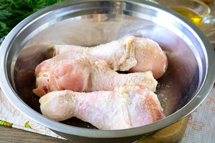 Provencal chicken in the oven - a hearty dish for the whole family