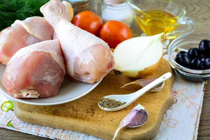 Provencal chicken in the oven - a hearty dish for the whole family