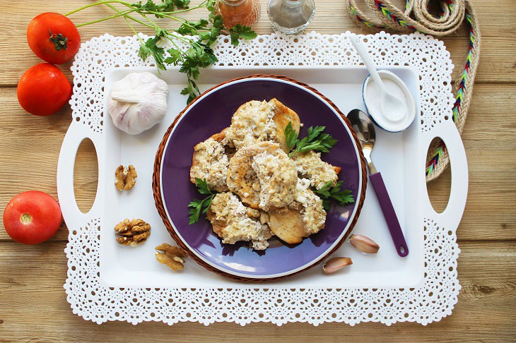 Ossetian chicken - a tender, tasty and healthy dish