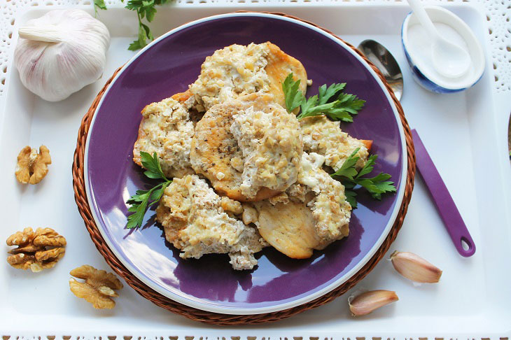 Ossetian chicken - a tender, tasty and healthy dish