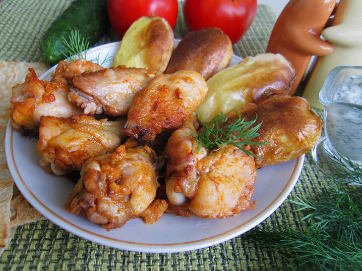 How to cook delicious wings in the oven - a simple recipe for your favorite dish