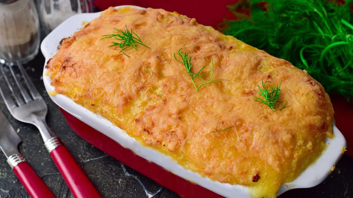 Potato casserole in Ukrainian – a very hearty and tasty dish