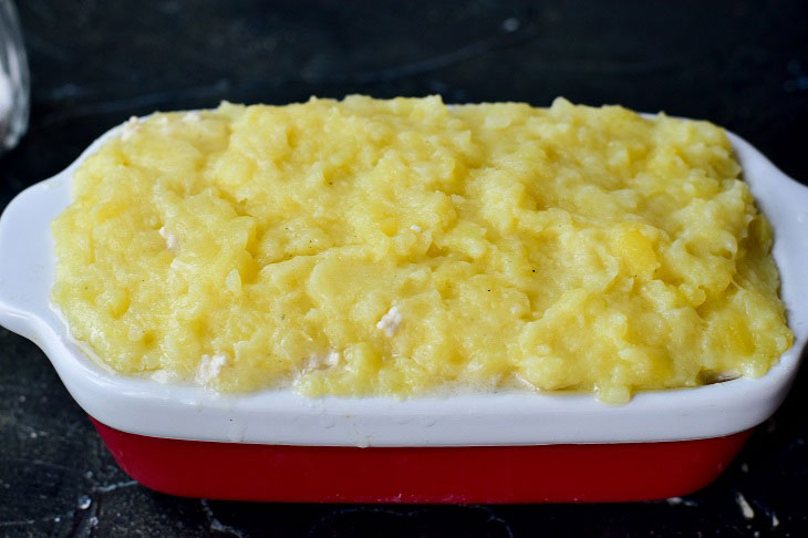 Potato casserole in Ukrainian - a very hearty and tasty dish