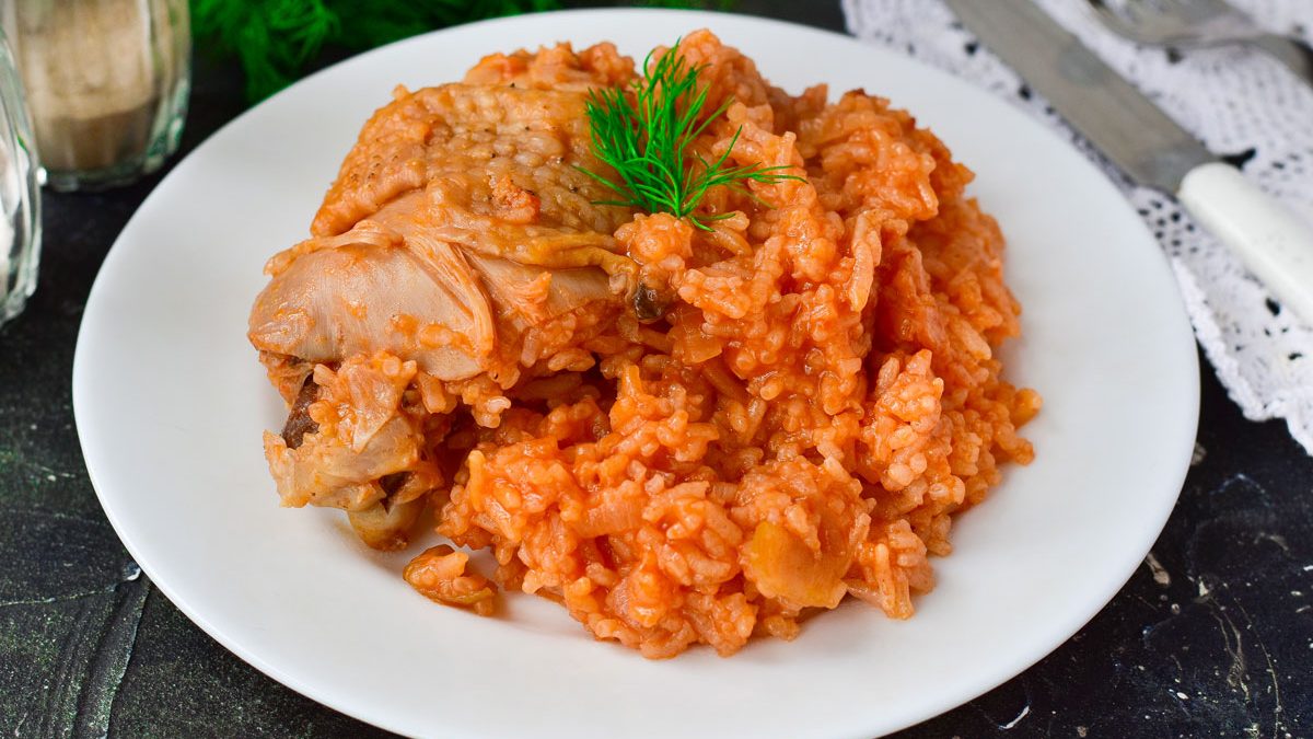 Welsh chicken and rice “Camaro” – beautiful and tasty